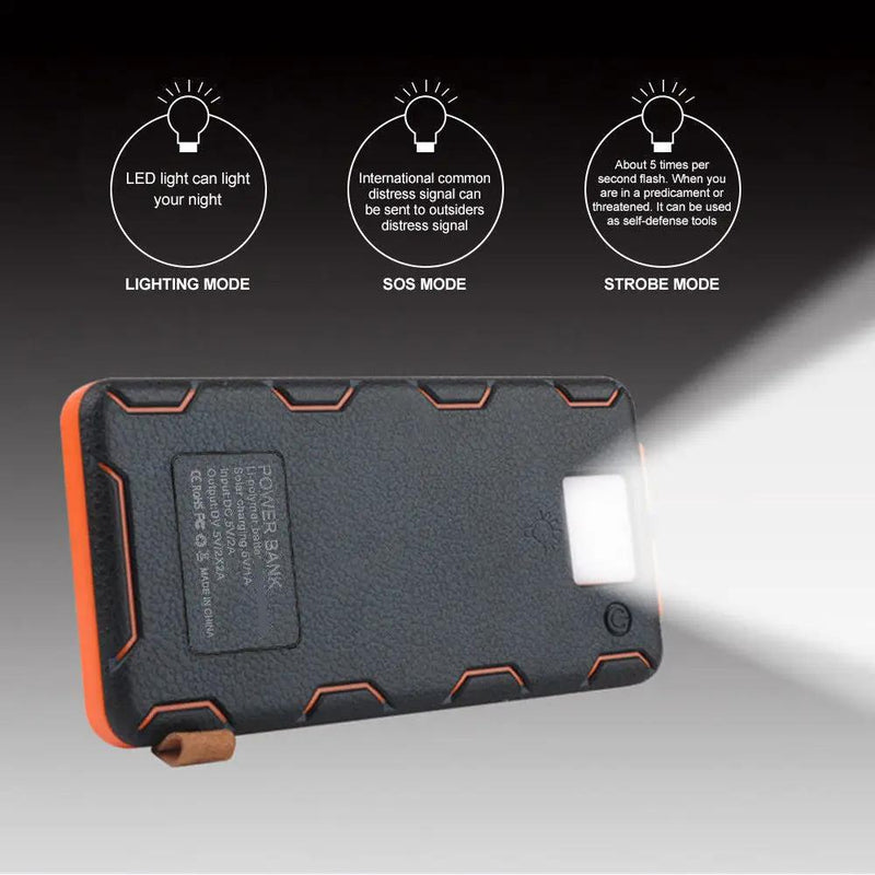 20000mAh Solar Power Bank by salelink.co.nz
