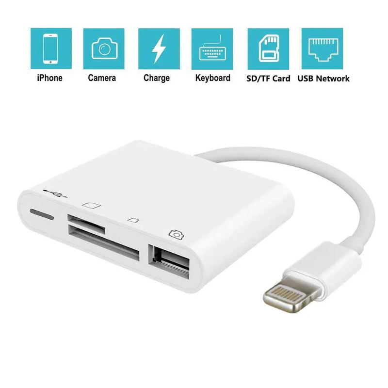 4 in 1 Camera Card Reader by salelink.co.nz