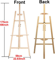 1.75M Wooden Easel by salelink.co.nz