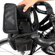 g8buynz g8buynz 4L Rainproof Bike Handlebar Storage Bag with Touch Screen Strap Use for MTB 4L Rainproof Bike Handlebar Storage Bag with Touch Screen Strap Use for MTB