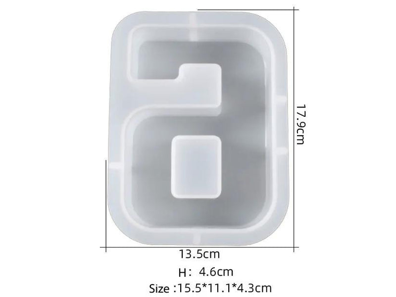 Number Moulds - Individual - Super Large by Resin Art NZ
