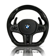 BMW Steering Wheel (Carbon Fiber+Perforated Leather) #6 by CARBONISE