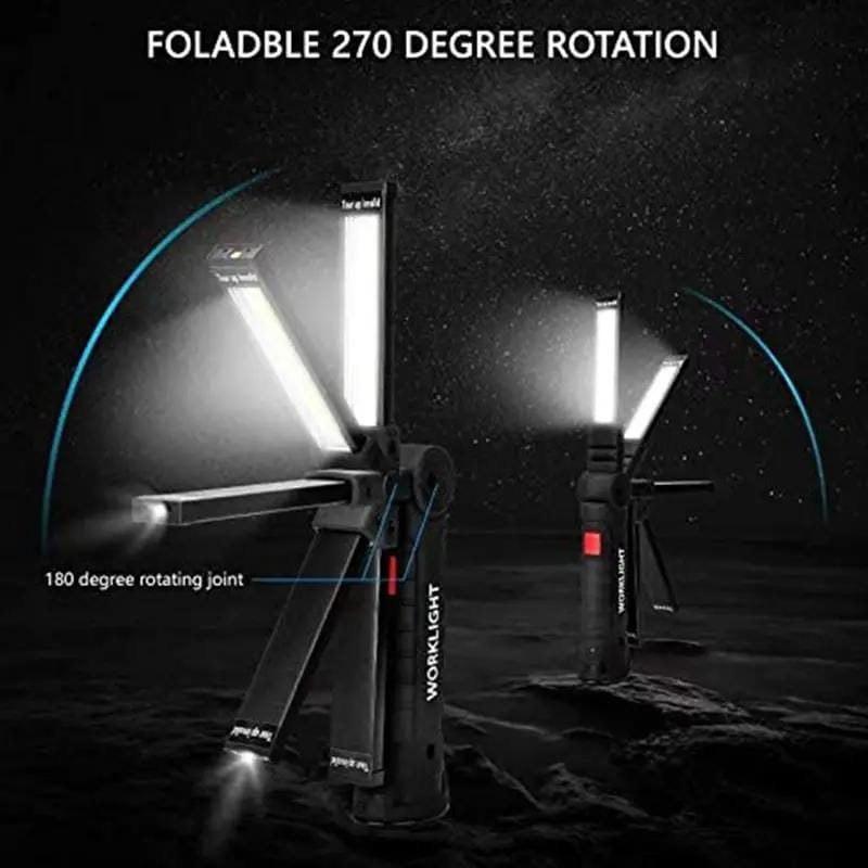 g8buynz g8buynz LED Work Light Flashlight with Magnetic Base 270°Rotate Grill Light and 5 Modes LED Work Light Flashlight with Magnetic Base 270°Rotate Grill Light and 5 Modes