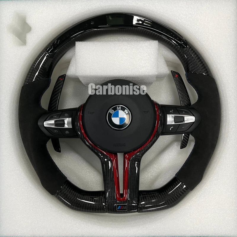 BMW Steering Wheel (Carbon Fiber+Alcantara) @6 by CARBONISE