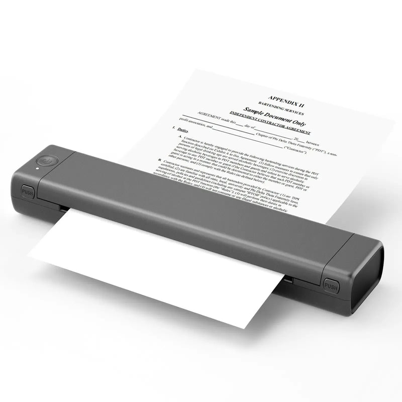 Action Outdoors Limited Portable A4 Bluetooth Thermal Printer Portable A4 Bluetooth Thermal Printer