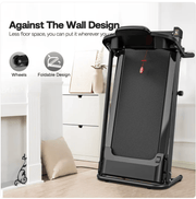 Folding Treadmill with Pulse Sensor by Action Outdoors Limited