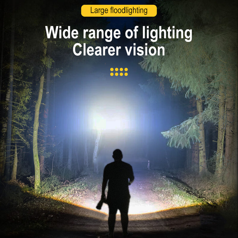 100 00 0LM Zoomable LED Headlamp Rechargeable Headlight Camping Fishing Head Torch by China Dropship
