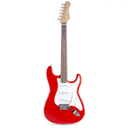 Electric Guitar, MS-100/RD, Red by dealonline.co.nz