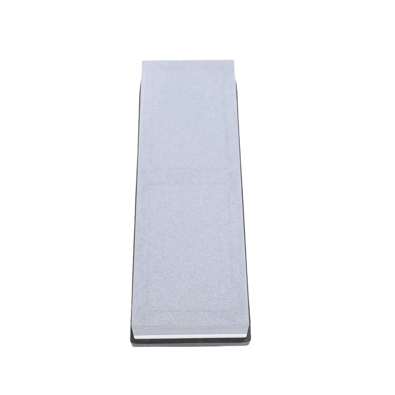 Sharpening Stone 400 1000 Grit Dual Sided Whetstone With Anti Slip Base White Corundum For Kitchen Grey And White by China Dropship