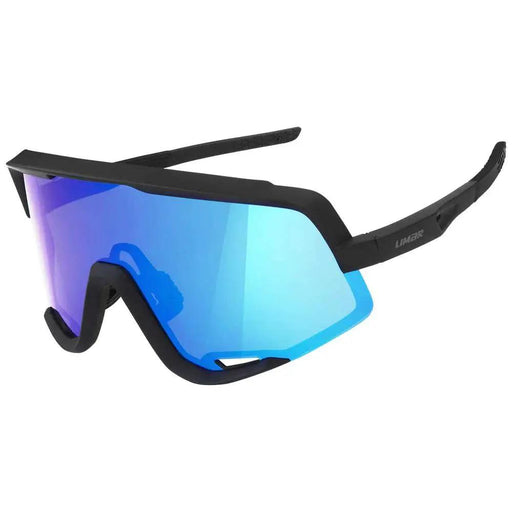 Limar Eyewear Caos Matt Black Blue by Euro Cycling NZ