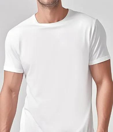 Solid Casual Short-Sleeve Crewneck T-Shirt by Mead's Supply & Equipment Outfitters limited
