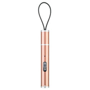 USB Direct-Charge Stainless Steel Mini Charging Flashlight - USB Direct-Charge Stainless Steel Mini Charging Flashlight Rose Gold by China Dropship