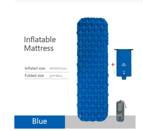 Ultralight Inflatable Camping Sleeping Pad For Backpacking