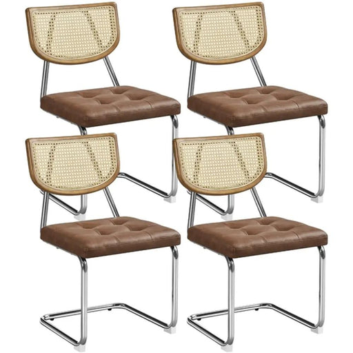 4PCS Mid-Century Modern Dining Chairs by Yaheetech