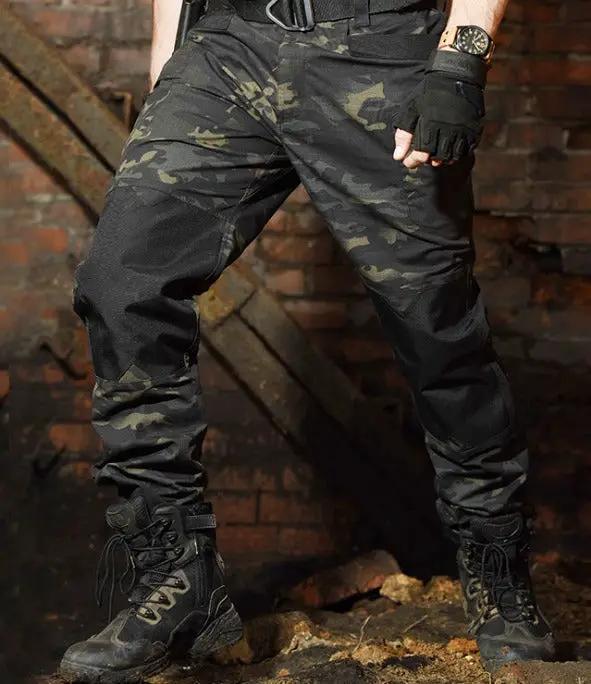 Quartermaster Camouflage Tactical Pants - Quick-Drying Wear-Resistant Outdoor Hiking Pants by Mead's Supply & Equipment Outfitters limited