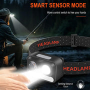 Waterproof Head Torch Rechargeable LED Headlamp Flashlight USB Camping Fish by China Dropship