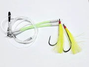 Cod Flasher Rig 6/0 LongShank - Yellow by NZ Diver