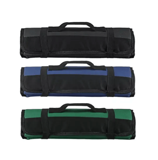 Zendrop Chef Knife Roll Bag With Large Capacity For 22 Knives Chef Knife Roll Bag 22 Pocket Large Capacity