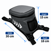 ECOTREK Motorcycle Tank Bags ECOTREK Motorcycle Tank Bag – Water-Resistant Touchscreen Phone Holder & Storage Bag BQF37503 ECOTREK Motorcycle Tank Bag – Water-Resistant Touchscreen Phone Holder & Storage Bag BQF37503