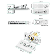 Hidden Door Hinge Heavy Duty Door Hinge Pivot Hinge by salelink.co.nz