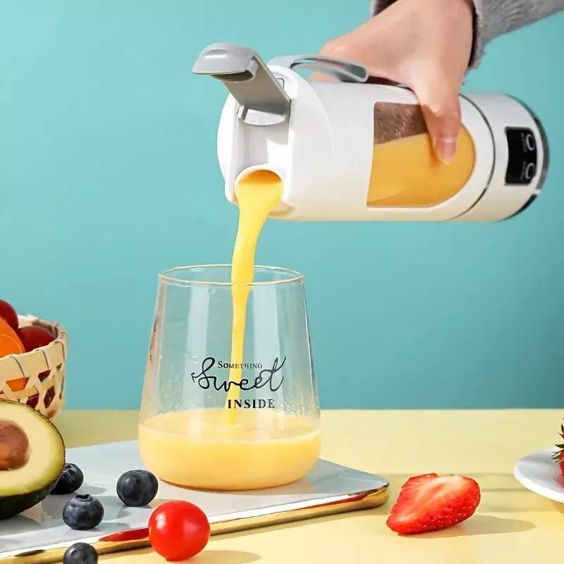 Portable Mini Blender USB Rechargeable Juicer Cup Smoothies Mixer Fruit Machine by salelink.co.nz
