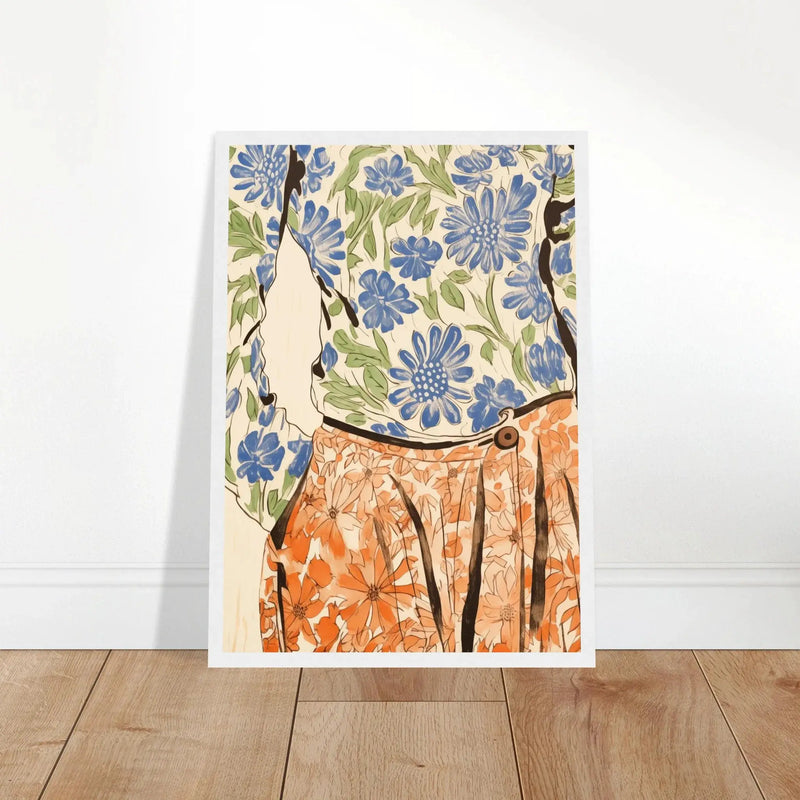 Fashion Floral #4 by Blank Wall Print Shop