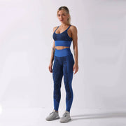 Seamless Snake Print Yoga Set for Women - Moisture-Wicking 2-Piece Activewear | Fitness Outfit by Mead's Supply & Equipment Outfitters limited