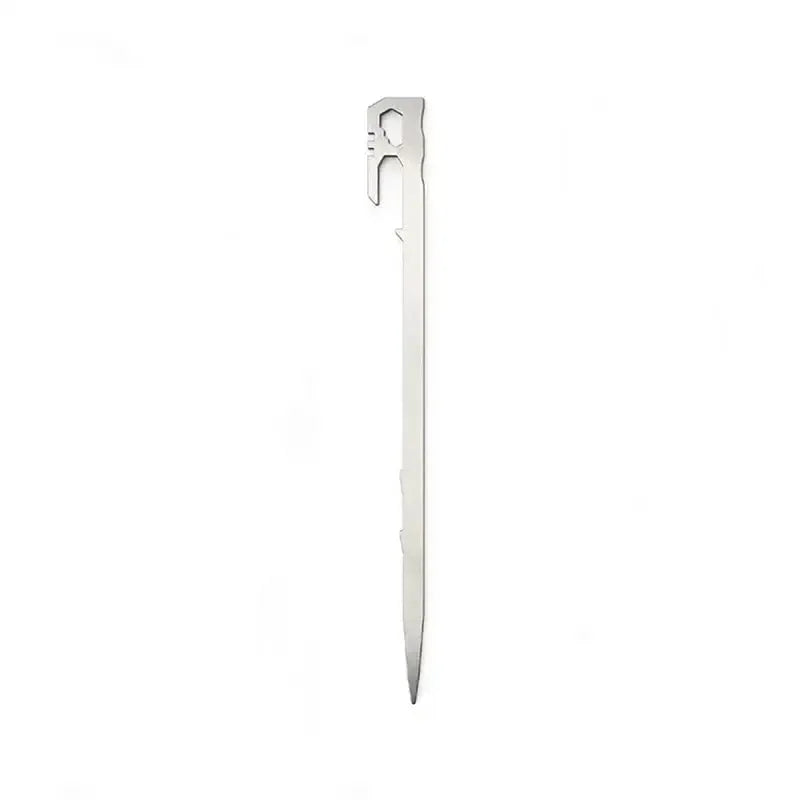 28cm Stainless Steel Camping Tent Stakes (Pack of 6) by Habicare