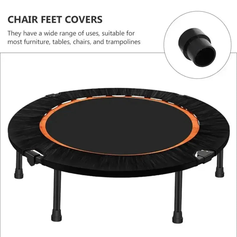 6 Piece Trampoline Foot Pads for Trampoline Legs by Habicare