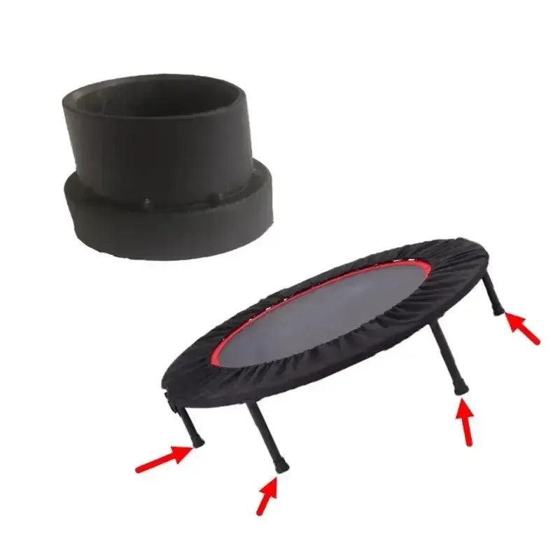 6 Piece Trampoline Foot Pads for Trampoline Legs by Habicare