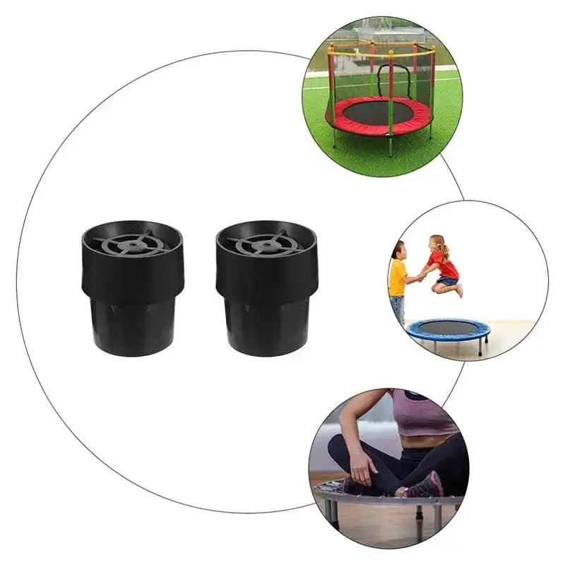 6 Piece Trampoline Foot Pads for Trampoline Legs by Habicare