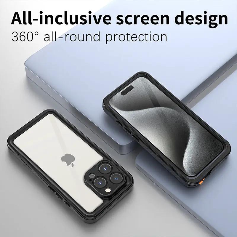 iPhone 16 Pro Waterproof Case by salelink.co.nz