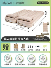 Self-Inflatable Camping Mattress - 190x160x25cm Double with Pillow | Home & Outdoor Use by Mead's Supply & Equipment Outfitters limited