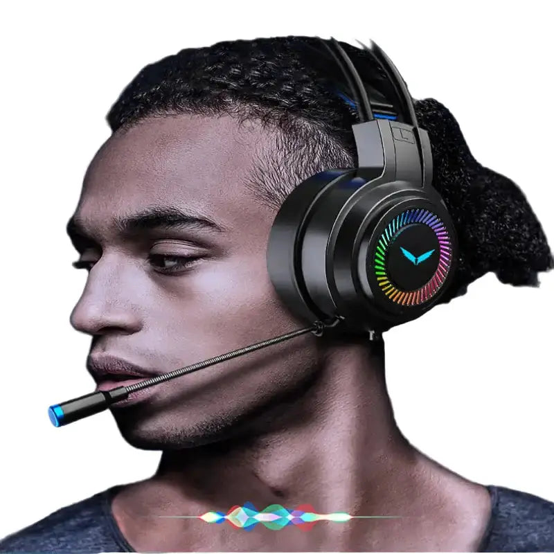 7.1 Gaming Headset with Mic & LED (3 coours available) by Habicare