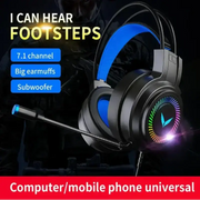 7.1 Gaming Headset with Mic & LED (3 coours available) by Habicare