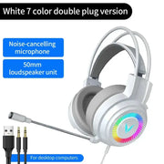 7.1 Gaming Headset with Mic & LED (3 coours available) by Habicare