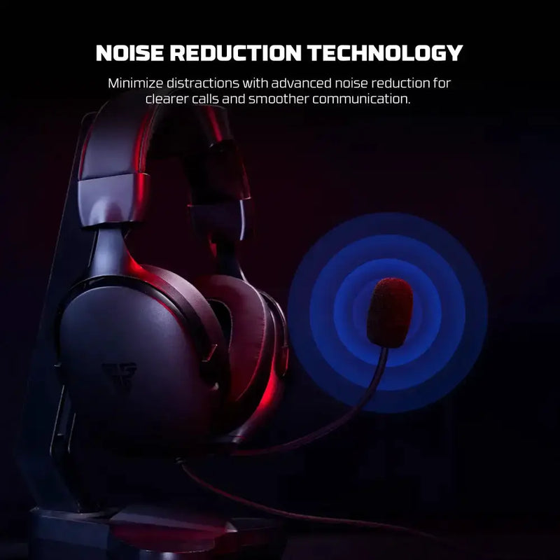 7.1 Wired Gaming Headset 40mm with Mic (available in Black & White) by Habicare