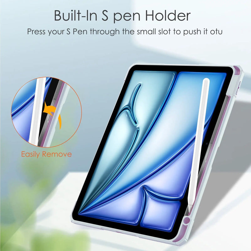 Hybrid Slim Case for iPad Air 11 Inch M2 2024 by salelink.co.nz