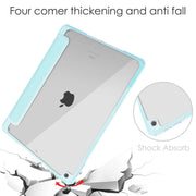 iPad 10.2 Case Cover Clear Back Pencil Holder Slot by salelink.co.nz