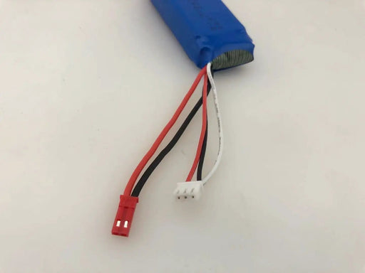 7.4V 2500mAh Red Li-Po Rechargeable Battery for Drone by dealonline.co.nz