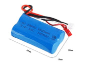 7.4V 1500mAh Red Li-Po Rechargeable Battery for Drone by dealonline.co.nz