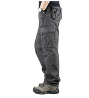 Khaki Military Cargo Pants for Men - Casual Tactical Wear by Mead's Supply & Equipment Outfitters limited