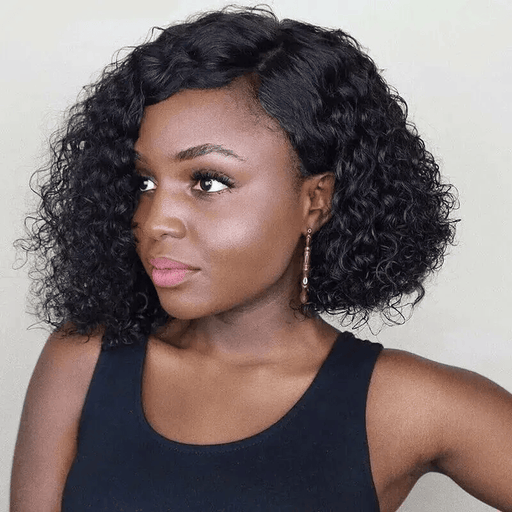 dealonline.co.nz dealonline.co.nz Curly Wavy Short Wigs Dark Black Ladies Synthetic Costume Hair Dark Black Curly Wavy Wig For Women Synthetic Hair