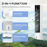 Action Outdoors Limited Tower Fan with Air Cooler and Remote Tower Fan with Air Cooler and Remote