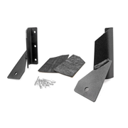 LED Light Mount Lower A-Pillar Pod Pair Jeep Cherokee XJ 2WD/4WD (84-01) by Magwarehouse.com