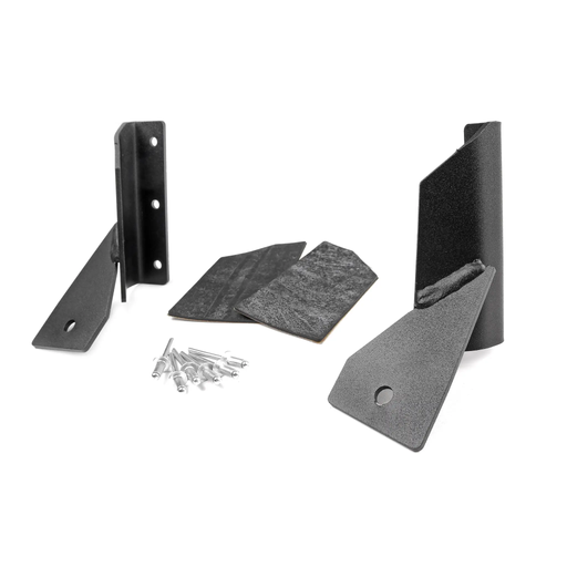 LED Light Mount Lower A-Pillar Pod Pair Jeep Cherokee XJ 2WD/4WD (84-01) by Magwarehouse.com