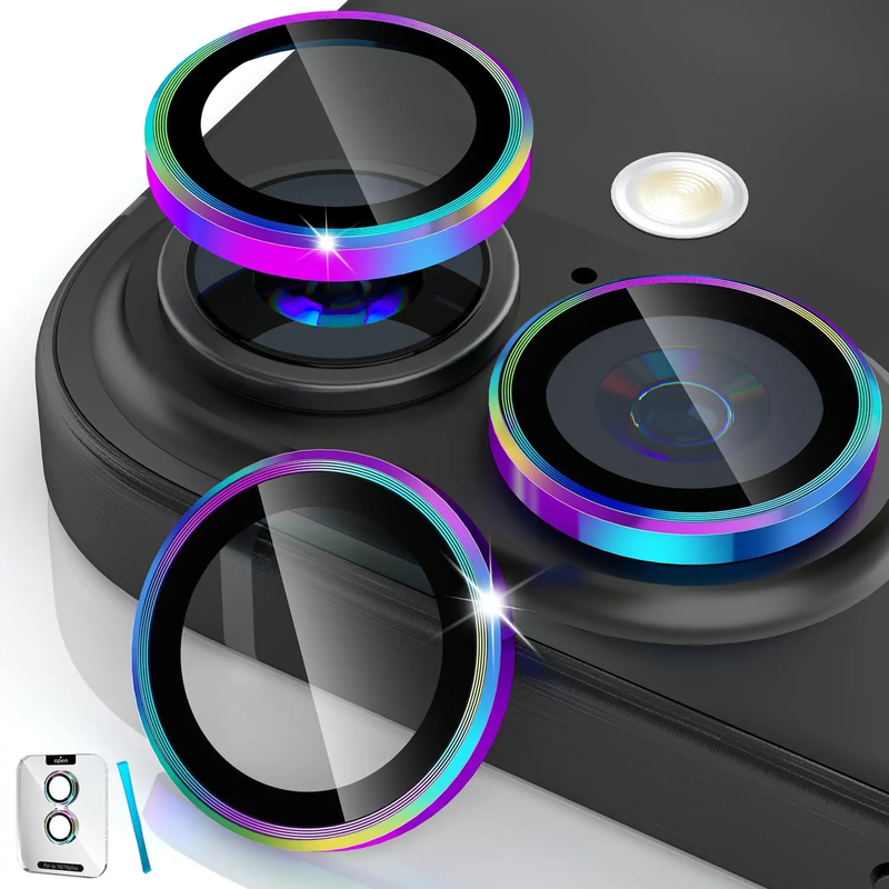 For iPhone 16 Camera Lens Tempered Glass Protector by salelink.co.nz