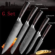 Chef Knives Kitchen Knives Cleaver Slicing Knives G Set by China Dropship