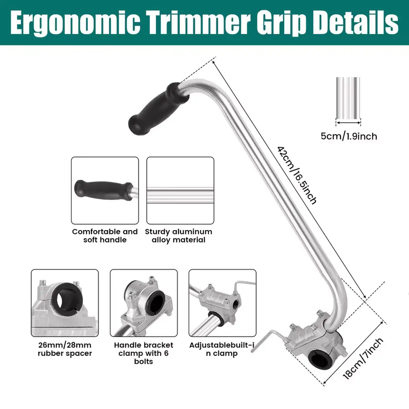 String Trimmer Handle Ergonomic Trimmer Grip by salelink.co.nz