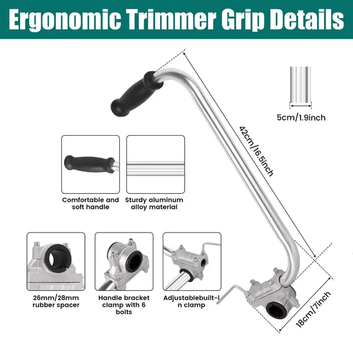 String Trimmer Handle Ergonomic Trimmer Grip by salelink.co.nz